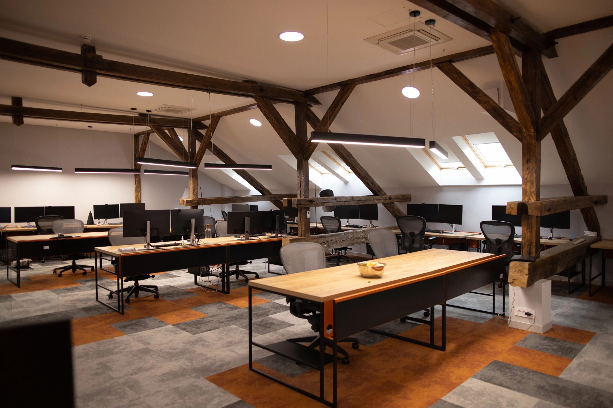 Law firm office with professional setting