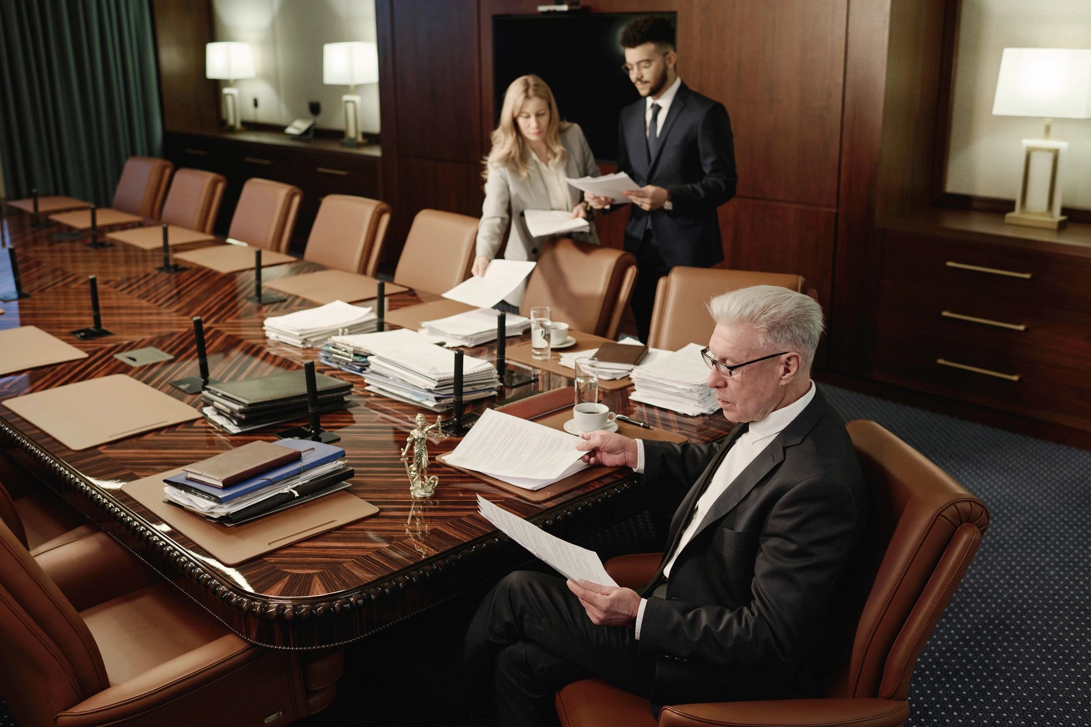 Courtroom litigation